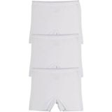 Nicoletta Kadın Lazer Kesim Dikişsiz Kadın Boxer Külot 3 Lü Paket Beyaz - 2XL