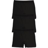 Nicoletta Kadın Lazer Kesim Dikişsiz Kadın Boxer Külot 3 Lü Paket Siyah - 2XL