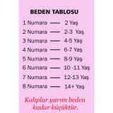 Nicoletta Kız Çocuk Külot 5 Li Paket Pamuklu Likralı Kalpli