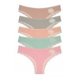 Nicoletta Mixcolor 5'li Brazillian Kadın Külot