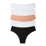 Nicoletta-Mıxcolor Kadın Külot 5'li Paket Brazillian (MIXCOLOR/L)