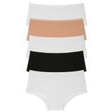 Nicoletta-Mıxcolor Kadın Külot 5'li Paket Yüksek Bel (MIXCOLOR/L)