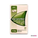 Nicorette Freshmint 4 mg Naneli 30 Lu Sakız Nikotin