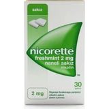 Nicorette Freshmint Naneli Nikotin Sakızı 2mg 30 Adet