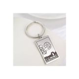 Nida Jewelry 925 Ayar Gümüş Ace Of Pentacles Anahtarlık
