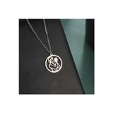 Nida Jewelry 925 Ayar Gümüş Anne Bebek Kolye