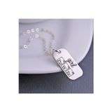 Nida Jewelry 925 Ayar Gümüş Girl Power Periyodik Tablo Kolye