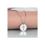 Nida Jewelry 925 Ayar Gümüş Haç Kolye