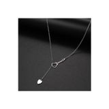 Nida Jewelry 925 Ayar Gümüş Iç Içe Gitar Pena Kolye