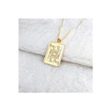 Nida Jewelry 925 Ayar Gümüş Iskambil Kağıdı Kadın Kolye