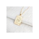 Nida Jewelry 925 Ayar Gümüş Iskambil Kağıdı (Papaz) Kolye