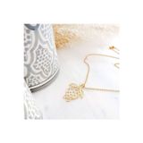 Nida Jewelry 925 Ayar Gümüş Origami Kaplumbağa Kolye