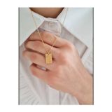 Nida Jewelry 925 Ayar Gümüş Plaka Sihirli Eller Kolye