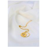 Nida Jewelry 925 Ayar Gümüş " Sevgili - Güneş " Kolye