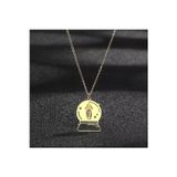 Nida Jewelry 925 Ayar Gümüş Sihirli Küre Kolye