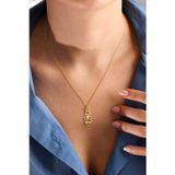 Nida Jewelry 925 Ayar Gümüş Squid Game Kalamar Kolye