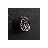Nida Jewelry 925 Ayar Gümüş Su Damlası Model Lale Kolye