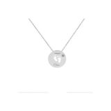 Nida Jewelry 925 Ayar Gümüş Tasarım Bebek Ayak İzi İsim Kolye