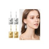 Nida Jewelry 925 Ayar Gümüş '' The Fool '' Buyuk Arkana Tarot Küpe