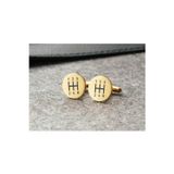 Nida Jewelry 925 Ayar Gümüş Vites Tasarım Kol Düğmesi
