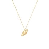 Nida Jewelry 925 Ayar Gümüş Yıldız Satürn Kolye