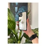 Nida Jewelry Aynalı Pusula Tasarımlı İsimli Iphone Telefon Kılıfı