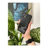 Nida Jewelry Kabartmalı Parlak Kelebek Detaylı İsimli İphone Telefon Kılıfı