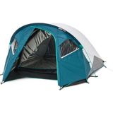 Nidage Kahverengi Quechua 3 Kişilik Kamp Çadırı - MH100 Xl Fresh & Black 3 Kişilik 4 Mevsim Kamp 4,5 - 6 K