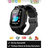Nidage Smartbest Y-10 Lbs Çocuk Takip Saati Sim Kartlı Arama Özellikli Kameralı Uzun Pil Ömrü - Siyah