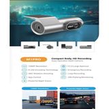 Nif Bilişim Dahua DAE-HC1301W-M1pro 1080P Ultra HD Araç Kamerası 128 GB'a MicroSD Destekler Dahili Wi-Fi G-Sensör Dahua M1pro