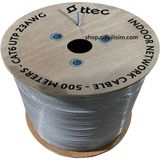 Nif Bilişim Ttec KBL-CAT6-23CCA/IN500G 500 Metre Iç Mekan Cat6 Kablo Pvc Iç Ortam Cat6 Kablo 500 Metre Gri
