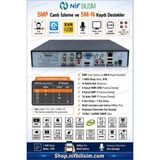 Nif Bilişim Xmeye 4 Kanal 5mp H.265+ YÜZ Algılama Destekli 5in1 Xvr Kayıt Cihazı