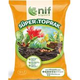 Nif Organik Süper Toprak Çiçek Bitki Fide Toprağı 10 L