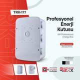 Nif TRK TRK-177 WP Su Geçirmez Dış Ortam Profesyonel Enerji Kutusu 210x320x117 Sadece Kutudur