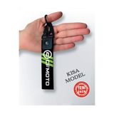 NIFF CF Moto Yeşil KISA MODEL Aksesuar, Hediyelik, Metal Kancalı, Kaliteli, Bez Kumaş Anahtarlık