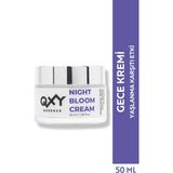 Night Bloom Cream - Yaşlanmaya Karşı Onarıcı Gece Kremi - Soft Touch - Hyaluronic Acid + Shea Butter + Collagen - Cam Kavanoz 50 ml