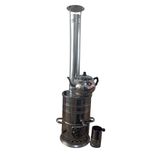 NİGHT CAMPER Semaver - Odunlu Çay Semaveri demlikli + borulu Semaver
