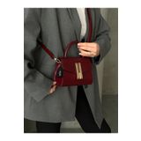 Night Montanna Model Bordo Kadın El Ve Omuz Çantası