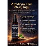 NightBerry Afrodizyak Etkili Masaj Yağı, Tatlı Badem, Jojoba, Hindistan Cevizi, Çörekotu, Üzüm Çekirdeği, Argan, Ylang Ylang ve E Vitamini İçerikli, 150 ml