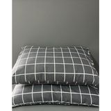 Niğtex 2 Adet fermuarlı 50X70 cm Yastık Kılıfı - Antrasit Gri