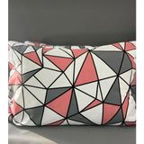 Niğtex 2 Adet fermuarlı 50X70 cm Yastık Kılıfı - Gri - Pembe