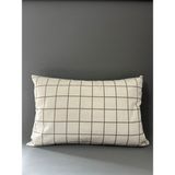 Niğtex 2 Adet fermuarlı 50X70 cm Yastık Kılıfı - Kahverengi - Bej