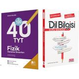 Nihat Bilgin Yayınları TYT 40 Fizik Deneme - AKM Dil Bilgisi Soru Bankası Kitabı