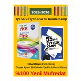 Nihat Bilgin Yks 2025-2026 Tyt-Ayt Fizik Soru-Özcan Aykın 55 Günde Tyt Fizik Kamp