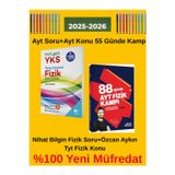 Nihat Bilgin Yks 2025-2026 Tyt-Ayt Fizik Soru-Özcan Aykın 88 Günde Ayt Fizik Kamp