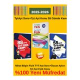 Nihat Bilgin Yks 2025-2026 Tyt-Ayt Fizik Soru-Özcan Aykın Tyt 55 Günde 88 Günde Ayt Fizik Kamp