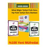 Nihat Bilgin Yks 2025-2026 Tyt-Ayt Fizik Soru-Vip Tyt-Ayt Fizik Video Çözümlü Soru Bankası