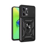Nihcase Xiaomi Poco X5 Pro 5g Kılıf Magnetik Standlı Kamera Korumalı Slide Sürgülü Cover Kapak