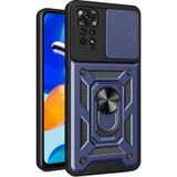 Nihcase Xiaomi Redmi Note 12 Pro 4g Kılıf Magnetik Standlı Kamera Korumalı Slide Sürgülü Cover Kapak