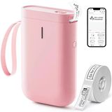 Nıımbot D11 Pembe Termal Taşınabilir Bluetooth Etiket Yazıcısı (Kdo)